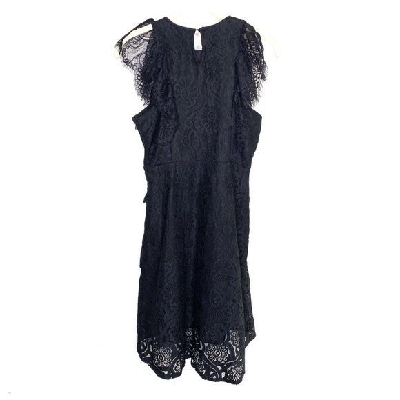 Foxiedox Ruffle Lace High/Low dress - Picture 7 of 11